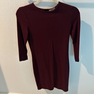 Vince three-quarter sleeve sheath dress size XS